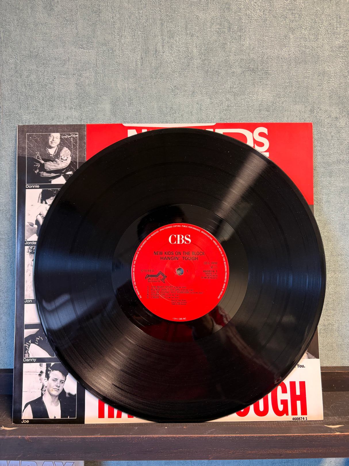 New Kids On The Block - Hangin' Tough - VINYL