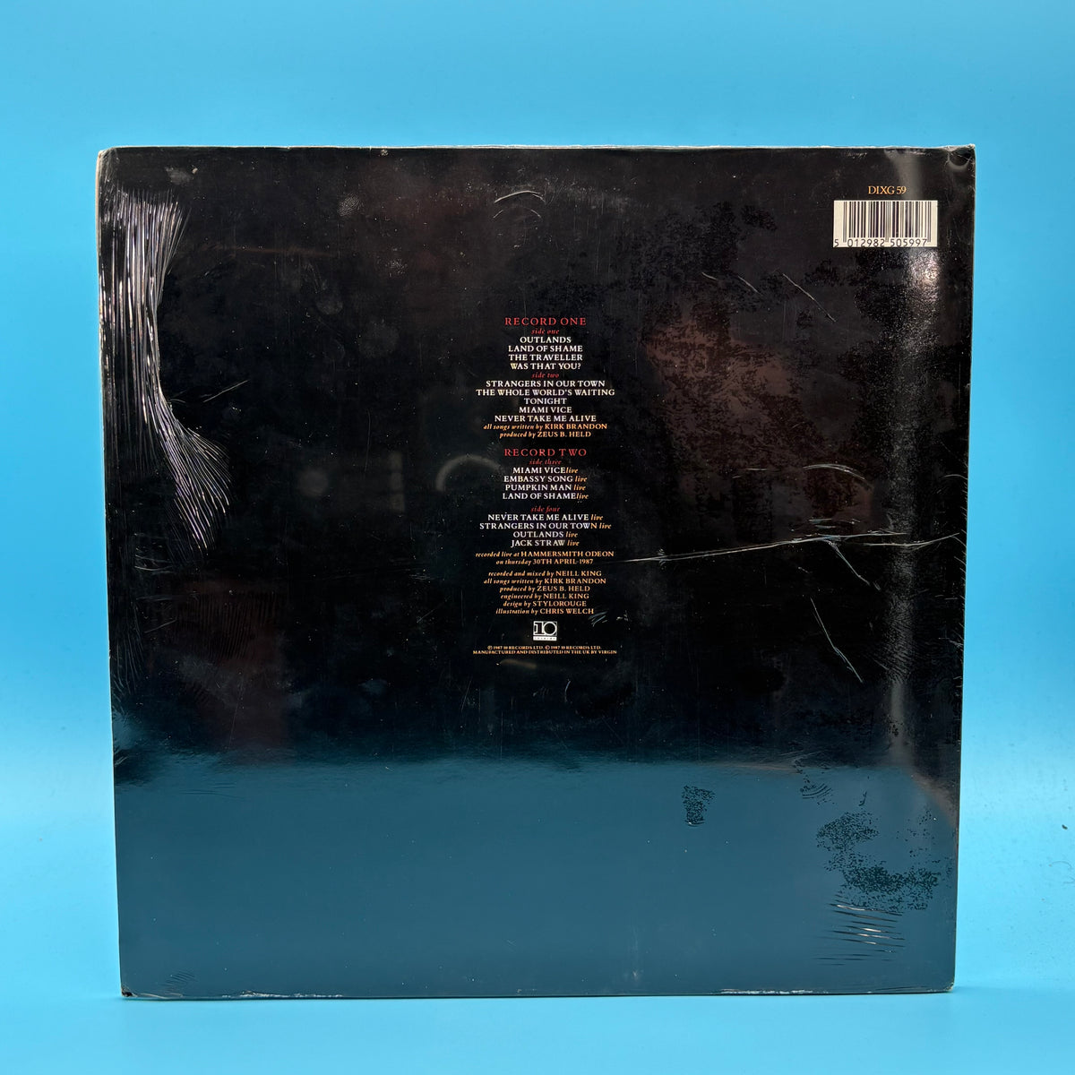 Spear Of Destiny - Outland Sealed Original Vinyl
