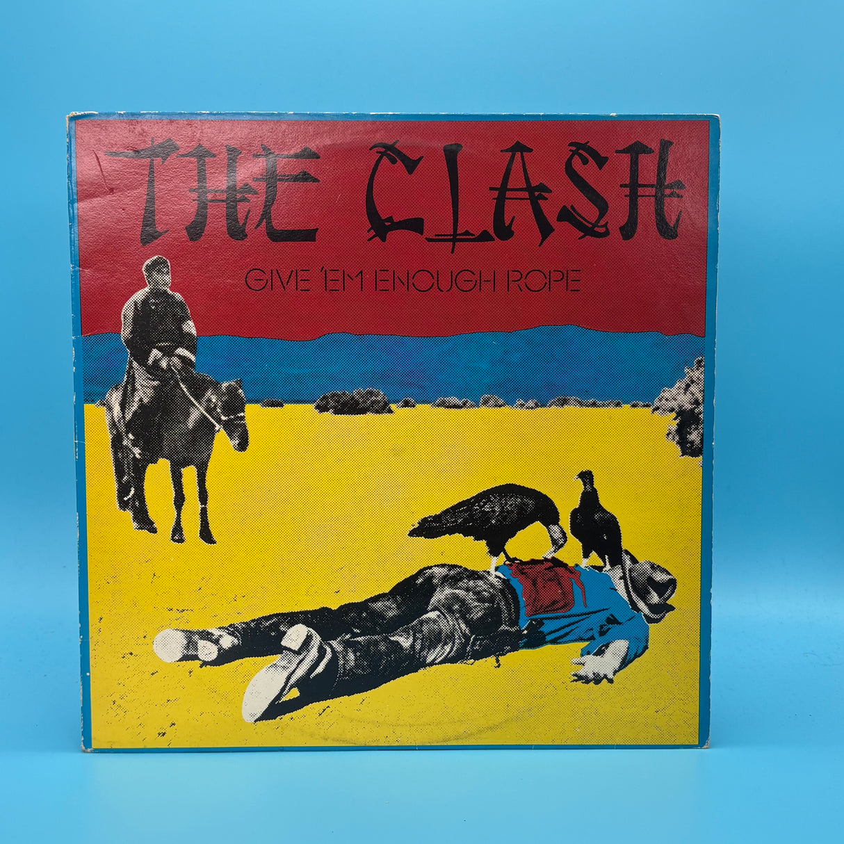 The Clash - Give Em Enough Rope CBS A1 B1 Vinyl