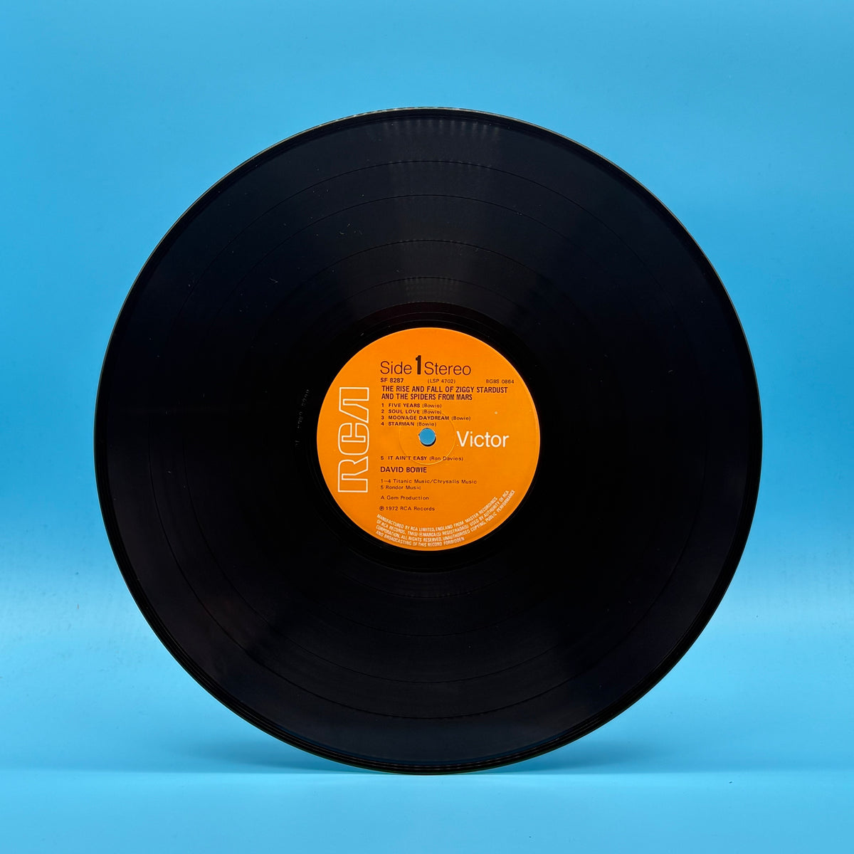 David Bowie - The Rise And Fall Of Ziggy Stardust And The Spiders From Mars First Press 1E/1E Vinyl