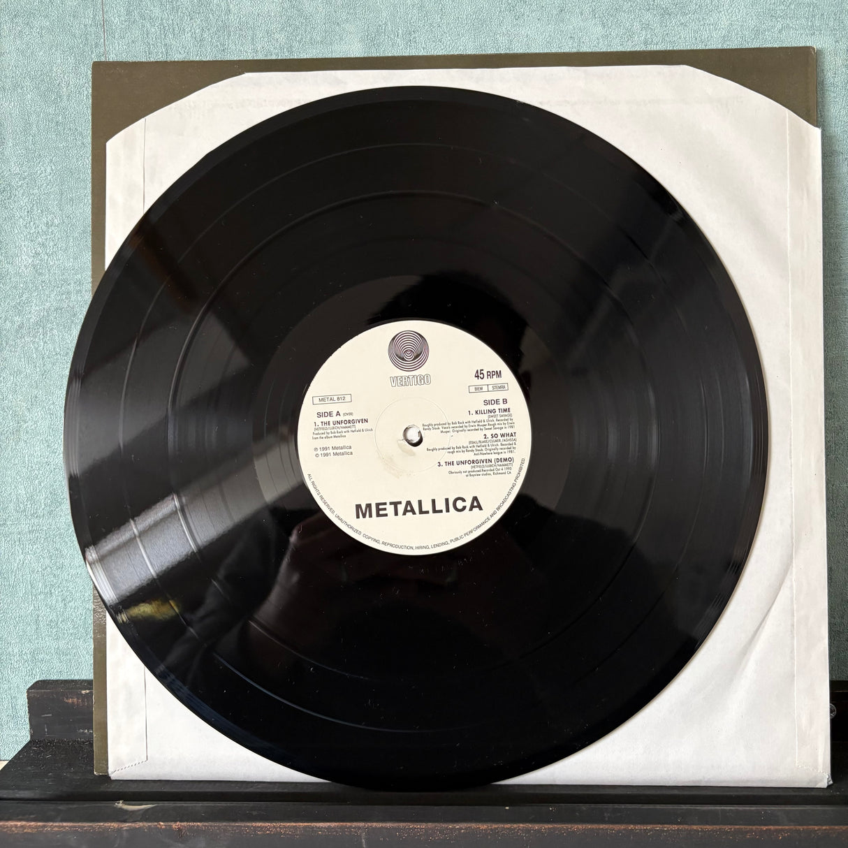Metallica - The Unforgiven - VINYL