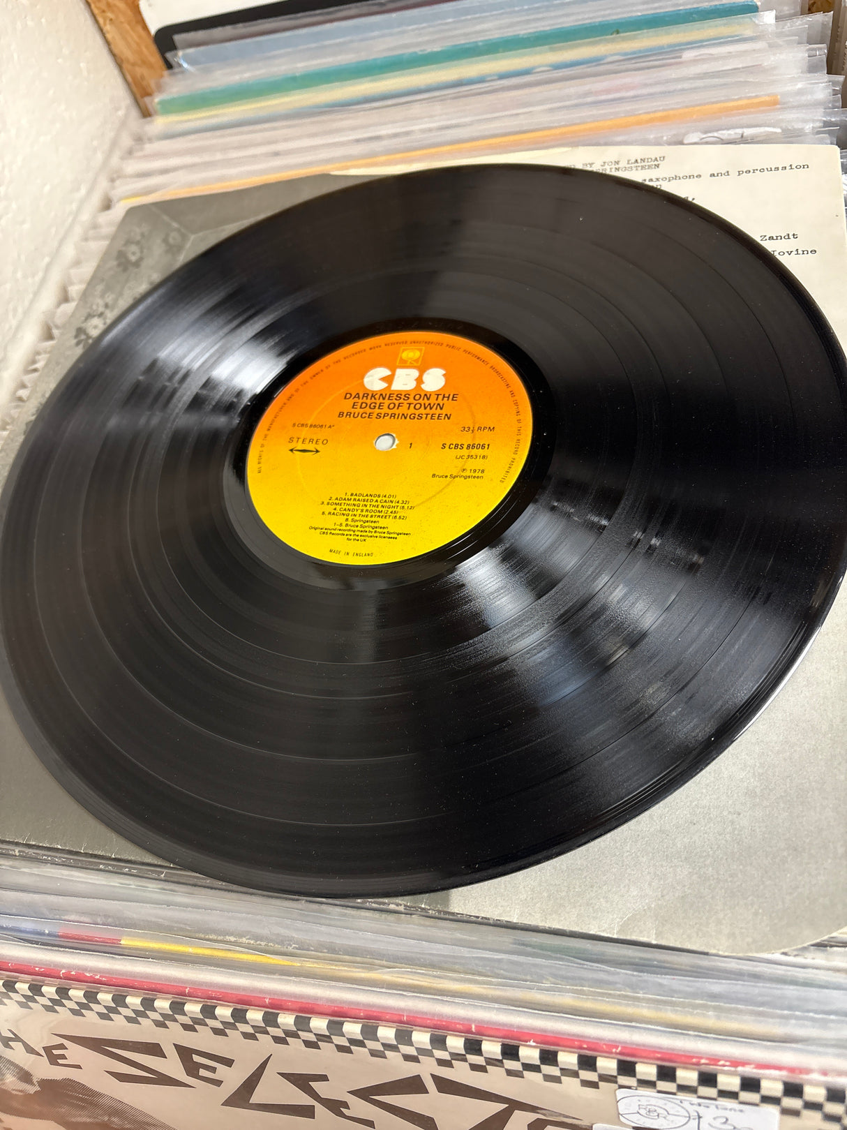 Bruce Springsteen - Darkness On The Edge Of Town - VINYL