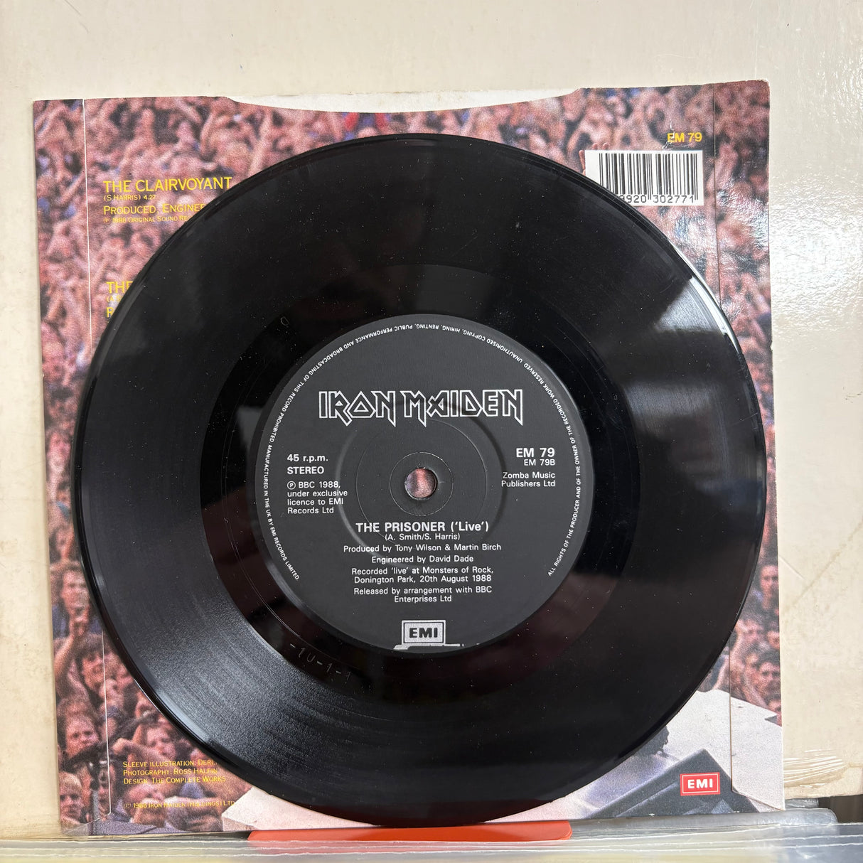Iron Maiden - The Clairvoyant Vinyl