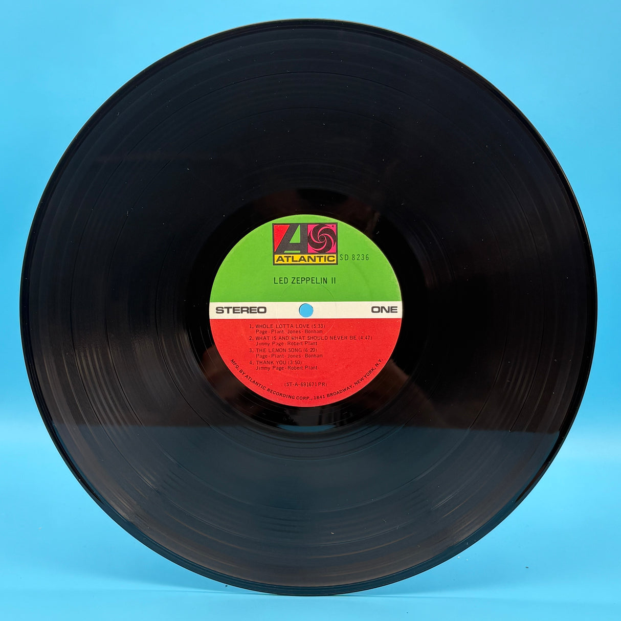Led Zeppelin - II Robert Ludwig USA Press Vinyl