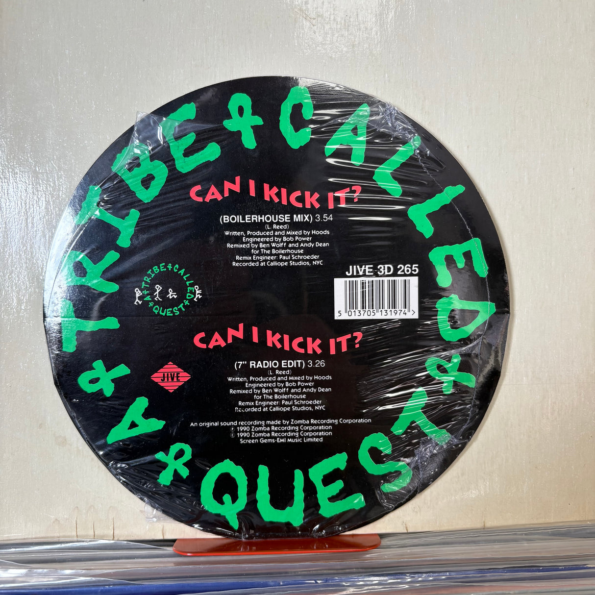 A Tribe Called Quest - Can I Kick It? Sealed Original Vinyl Single
