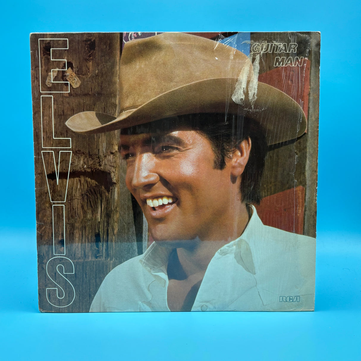 Elvis Presley - Guitar Man in Original Shrink Vinyl