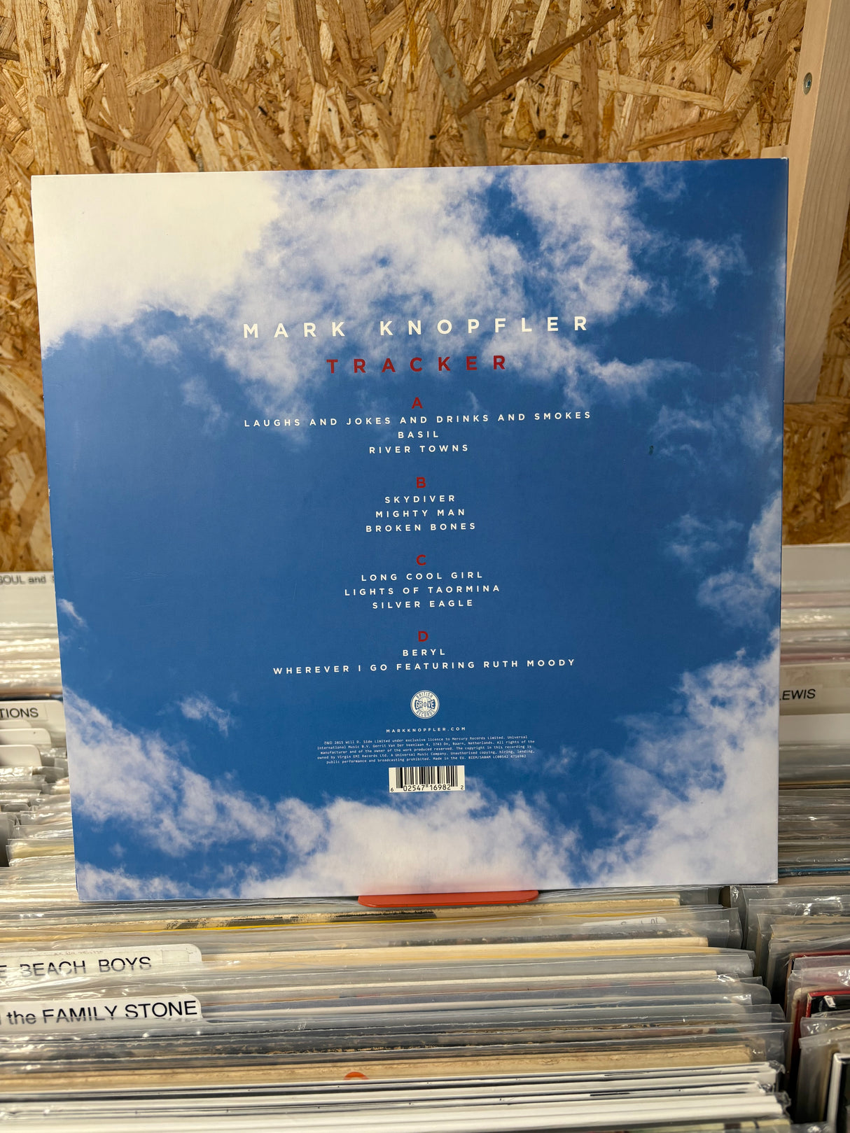 Mark Knopfler - Tracker 2015 - VINYL