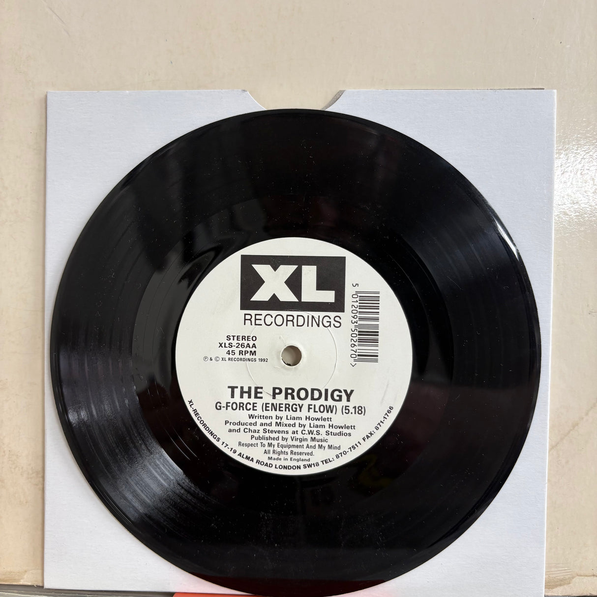The Prodigy - Everybody In The Place XL Recordings Vinyl