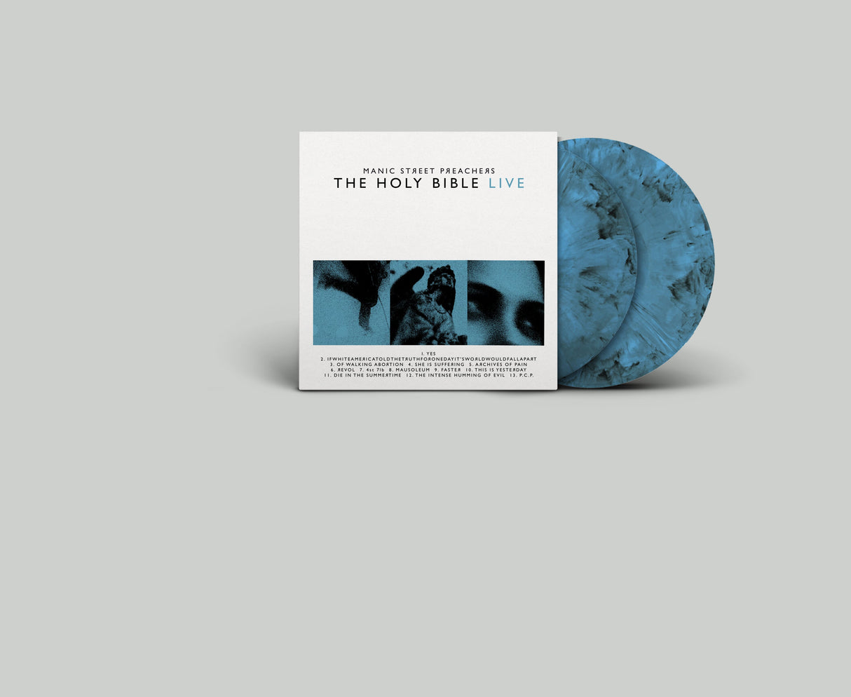 Manic Street Preachers - The Holy Bible Live Blue Marble Vinyl
