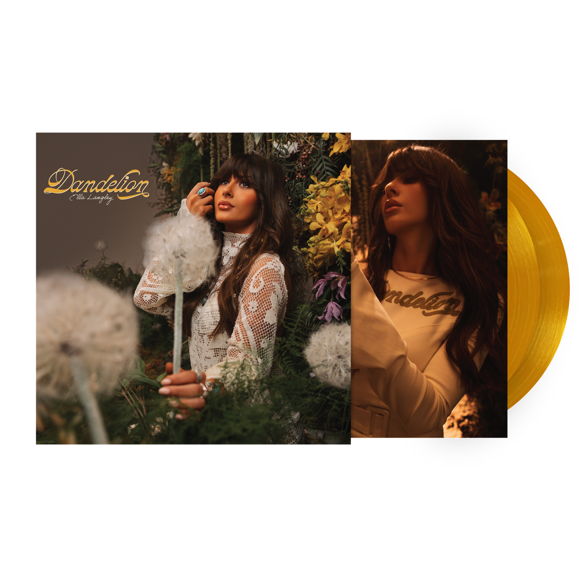 Ella Langley - Dandelion Blooming Amber 2LP Vinyl