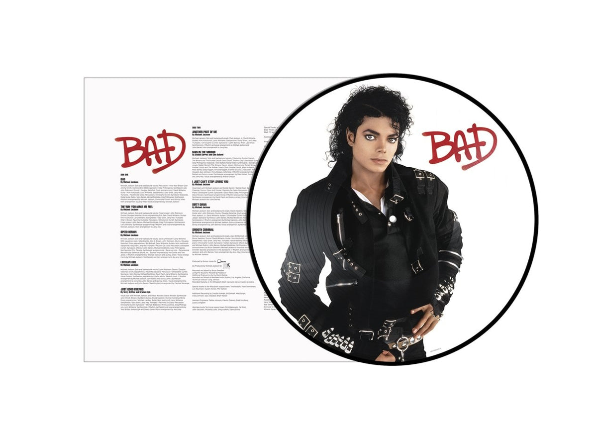 Michael Jackson - Bad - Picture Disc - VINYL