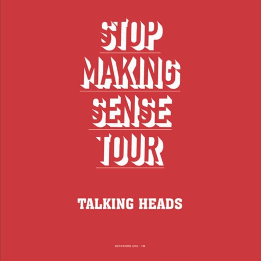 Talking Heads - Stop Making Sense Tour - Colour VINYL