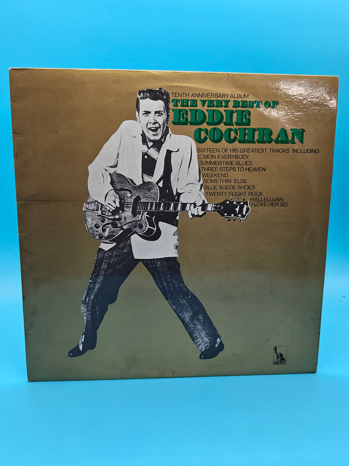 Tenth Anniversary Album - The Very Best of Eddie Cochran Vinyl