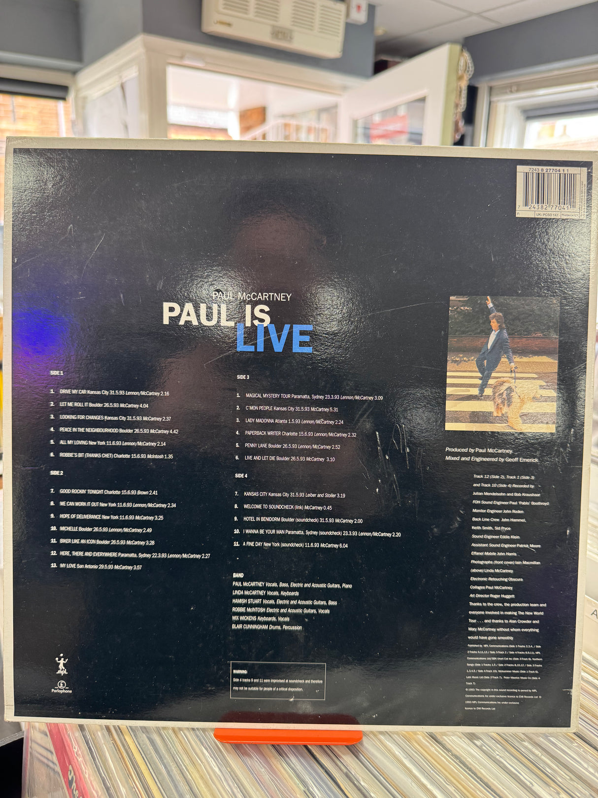 Paul McCartney - Paul is Live - Original