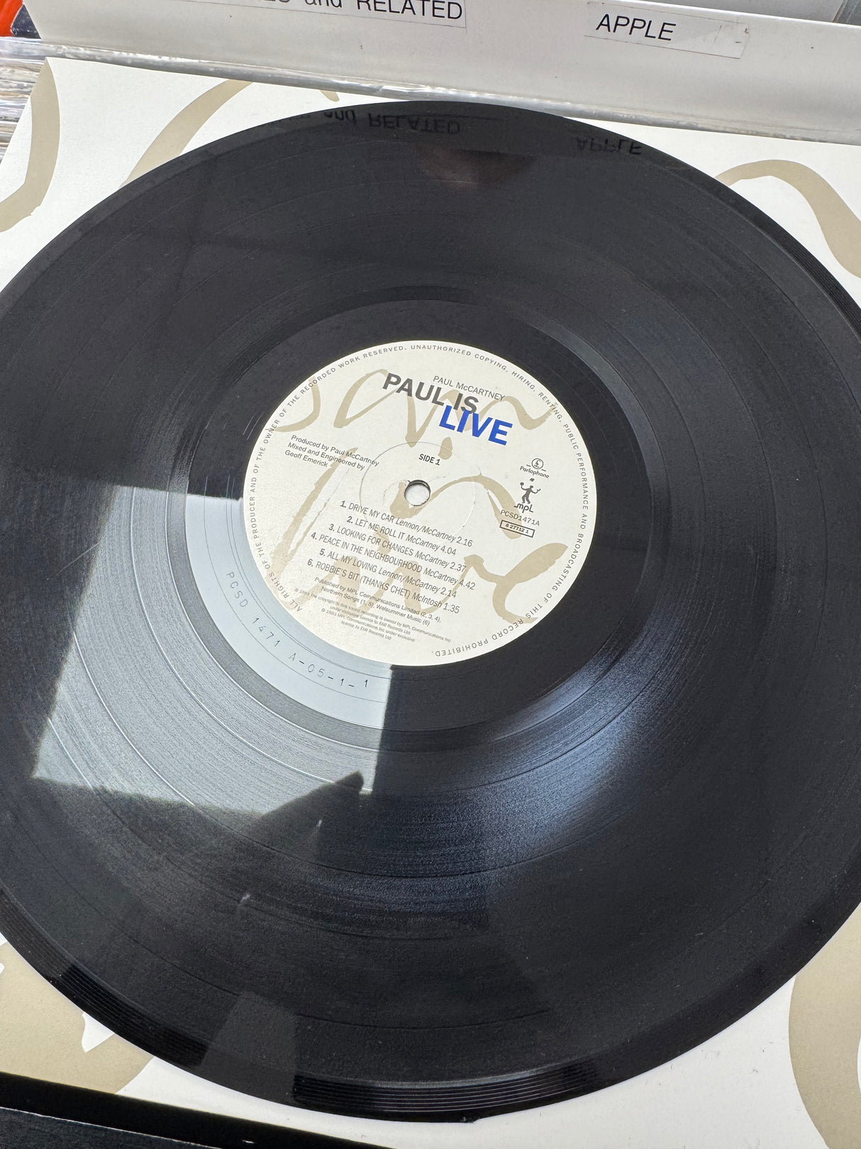 Paul McCartney - Paul is Live - Original