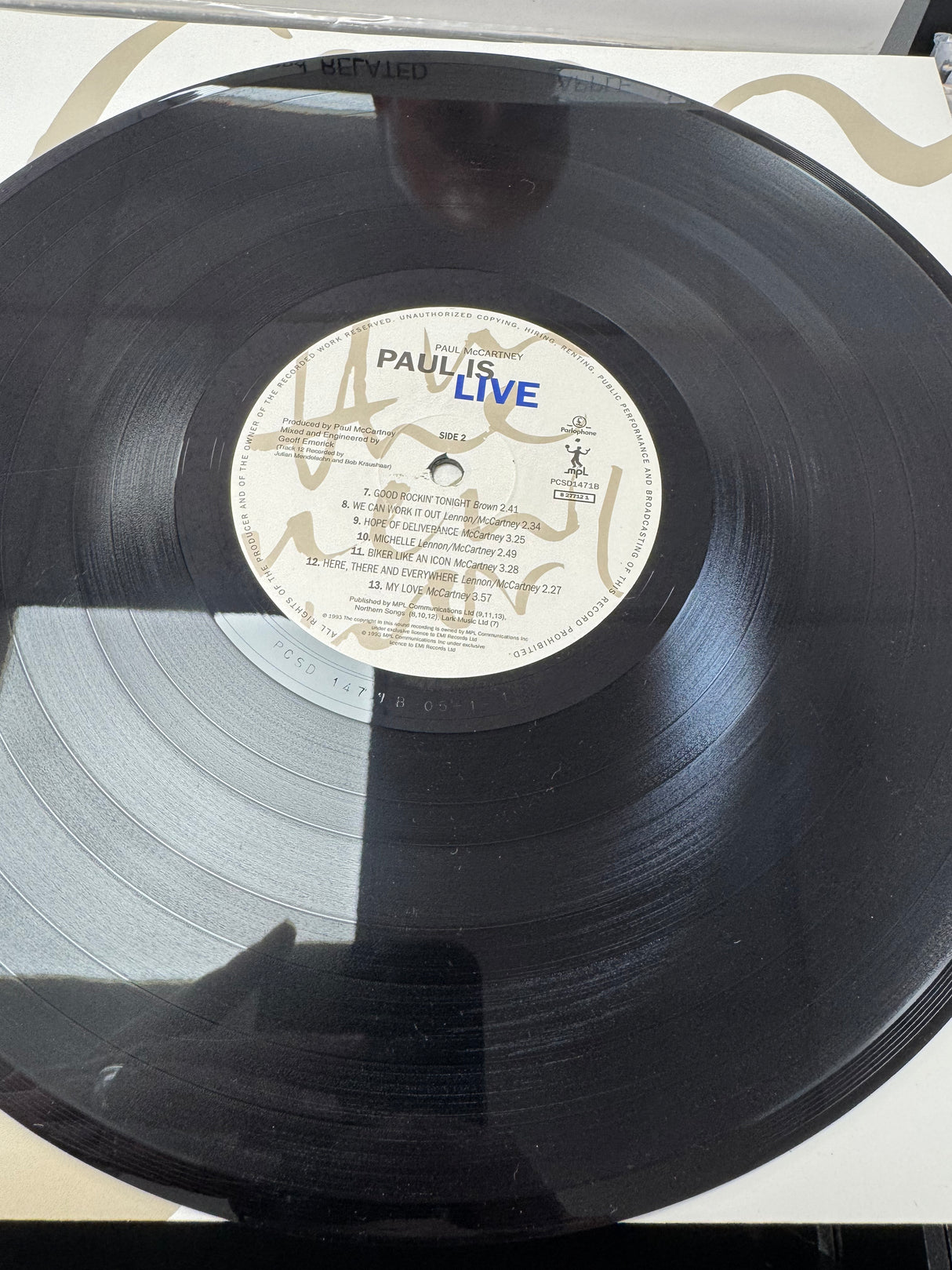 Paul McCartney - Paul is Live - Original