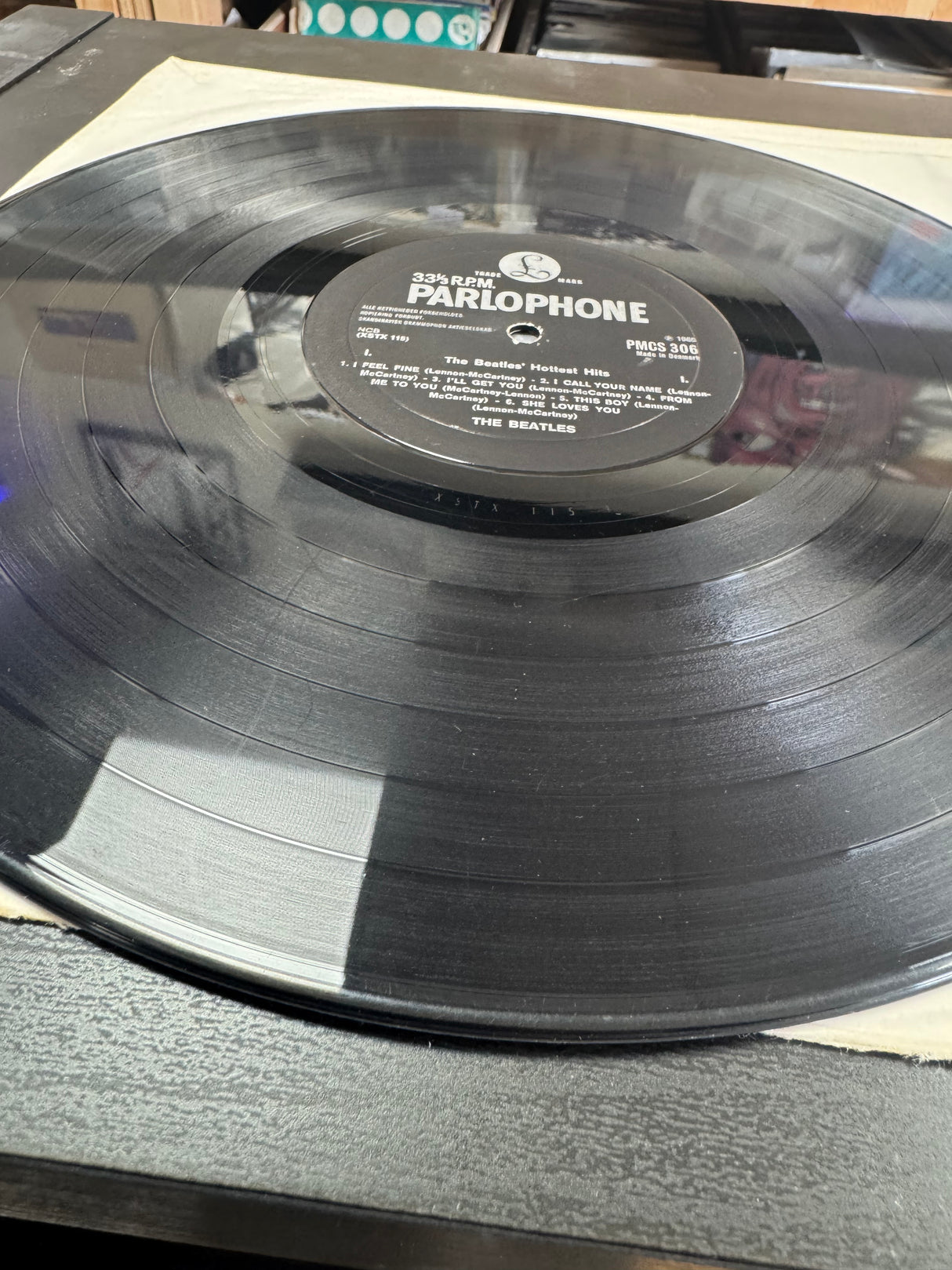 The Beatles - Hottest Hits - Original 1965 Denmark