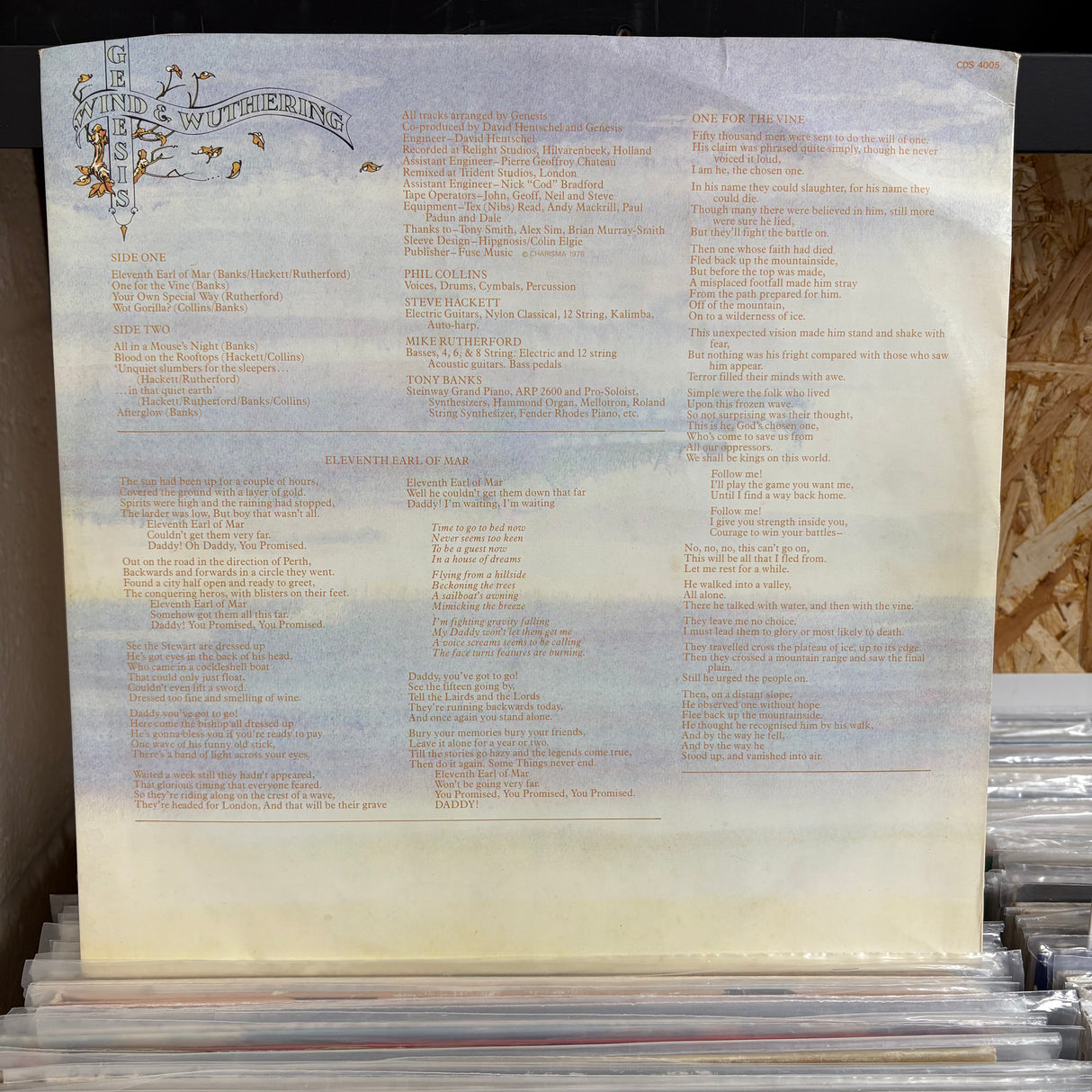 Genesis - Wind and Wuthering - VINYL