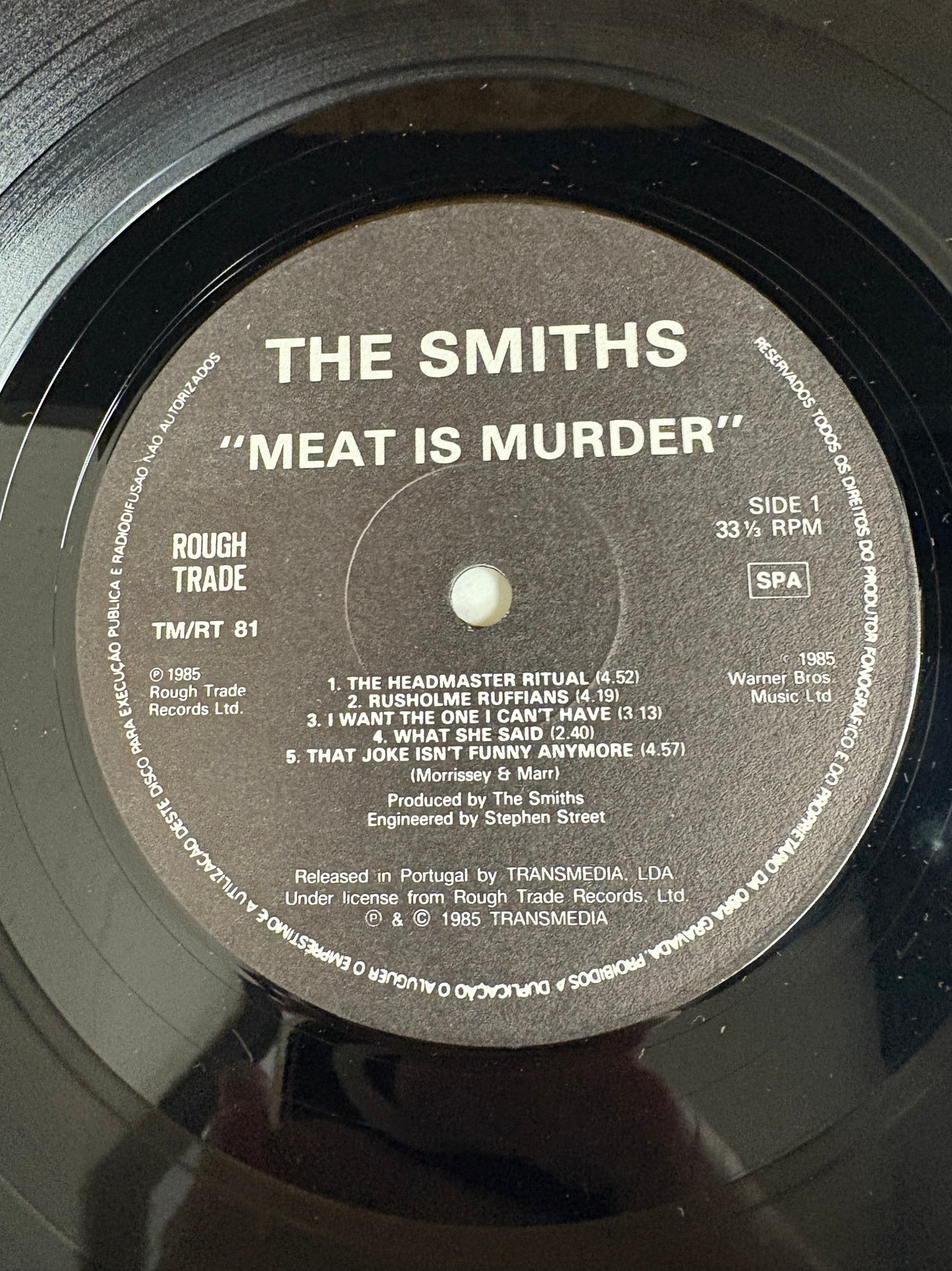 The Smiths - Meat is Murder - VINYL