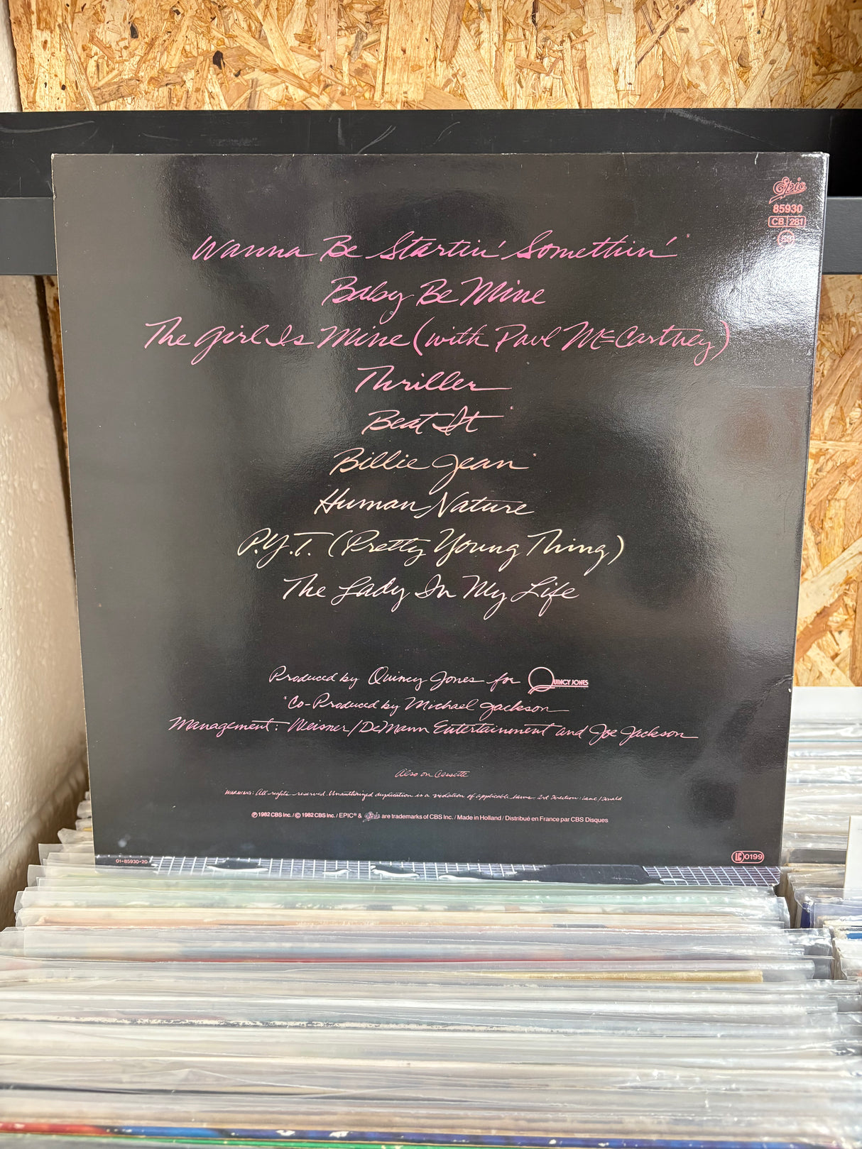 Michael Jackson - Thriller - VINYL