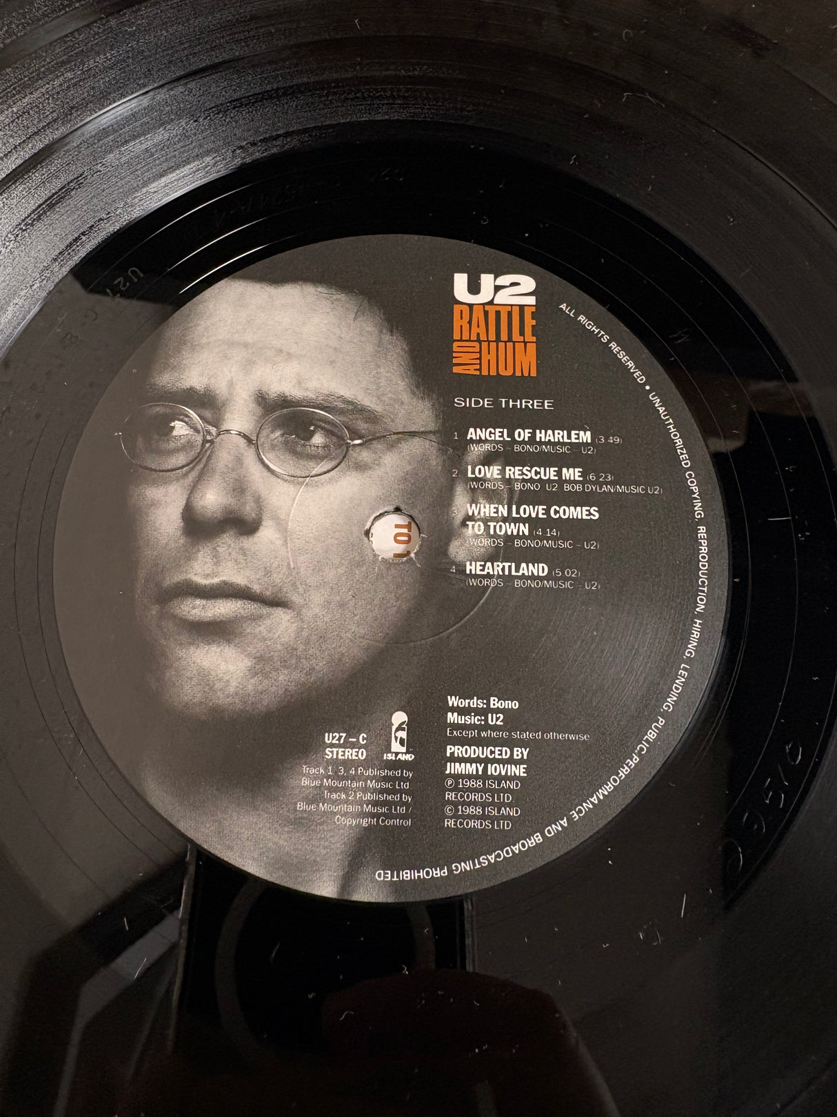 U2 - Battle the Hum - VINYL