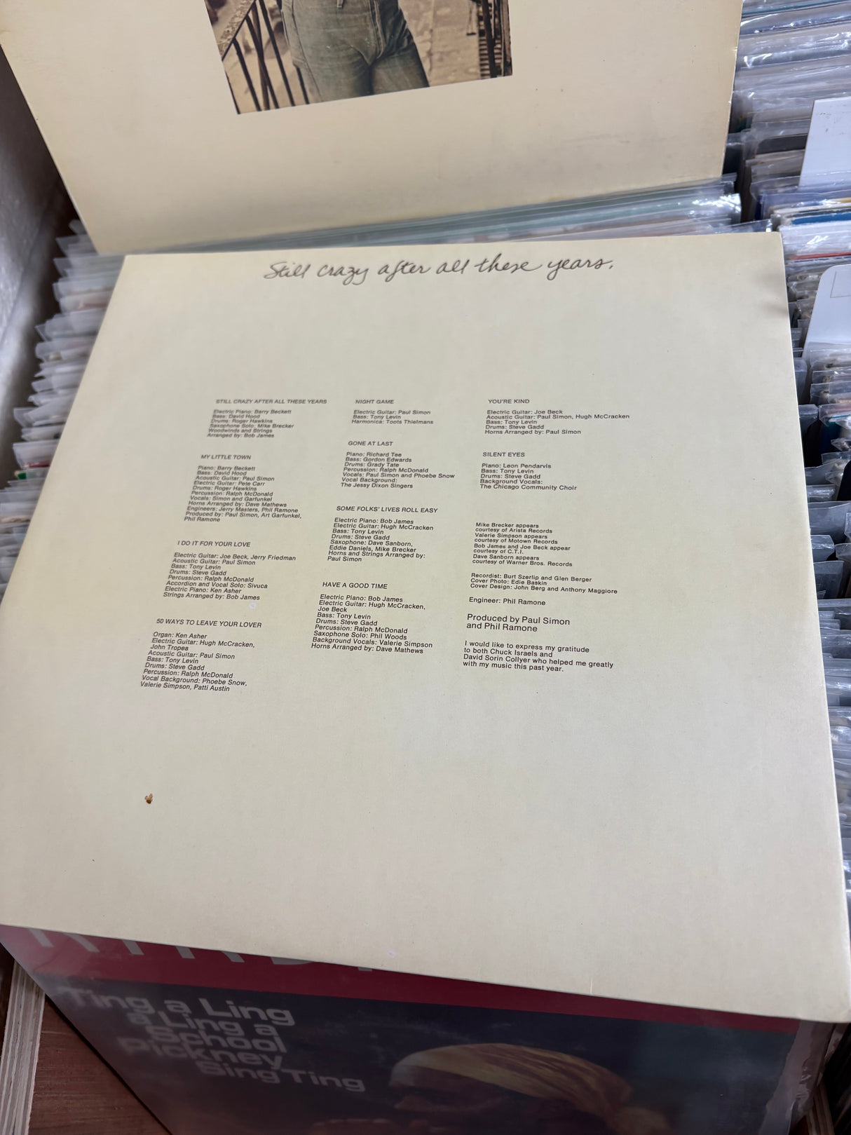 Paul Simon - Still Crazy After All These Years - VINYL