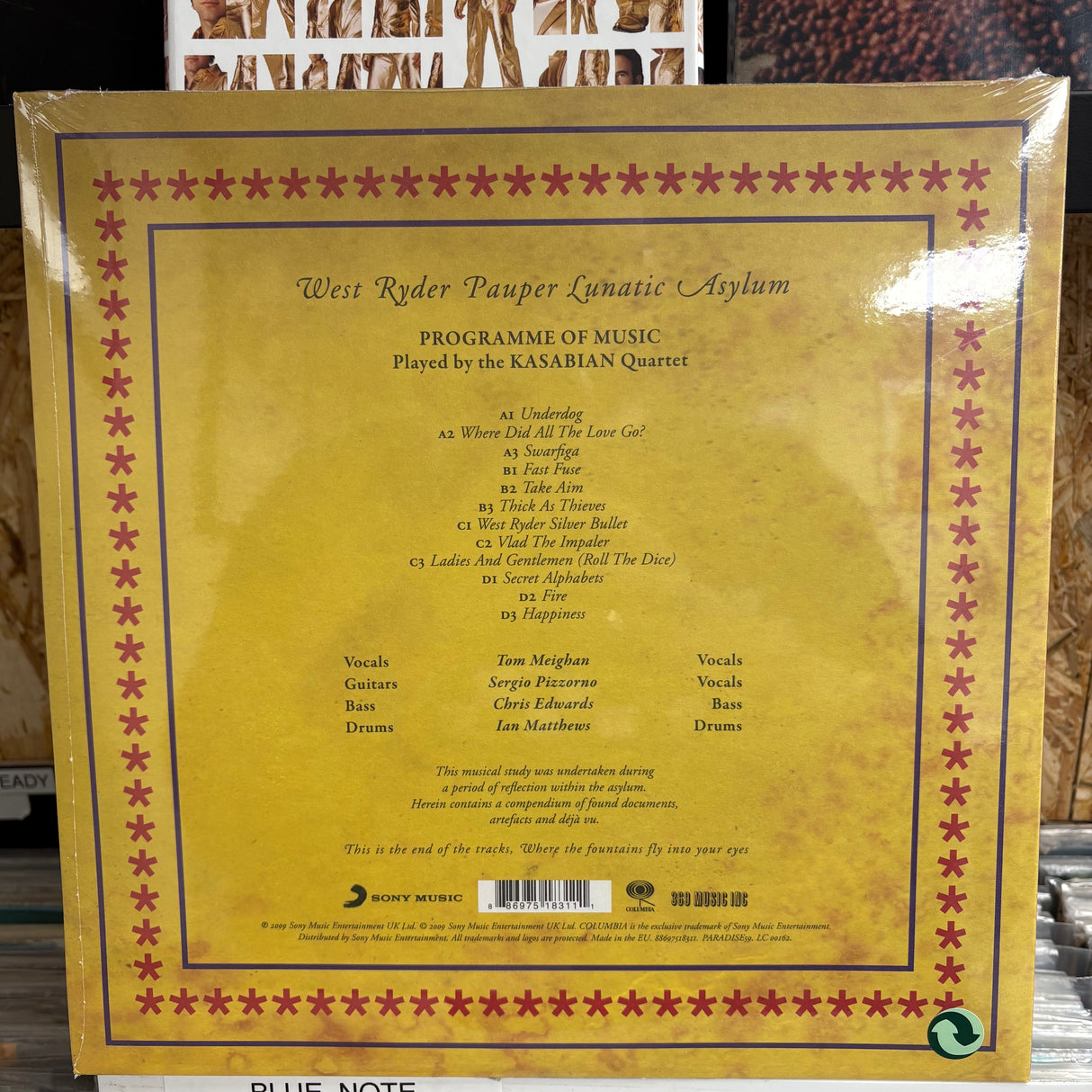 Kasabian - West Ryder Pauper Lunatic Asylum - Original Sealed - VINYL