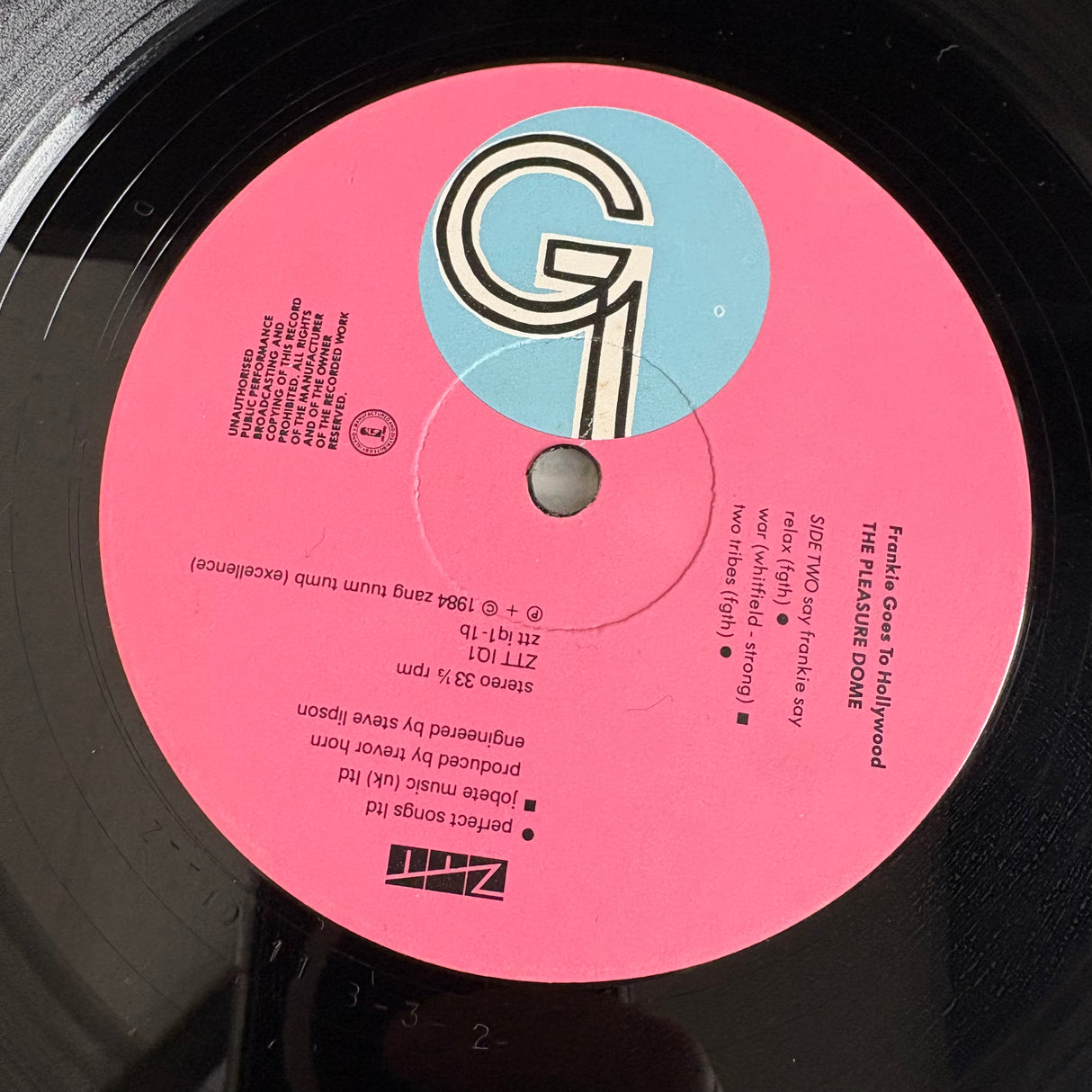 Frankie Goes to Hollywood - Welcome to the Pleasuredome - VINYL