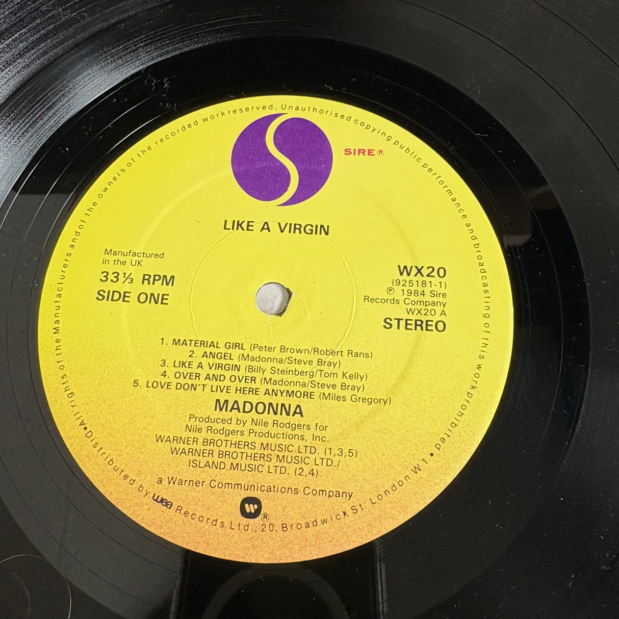 Madonna - Like a Virgin - VINYL