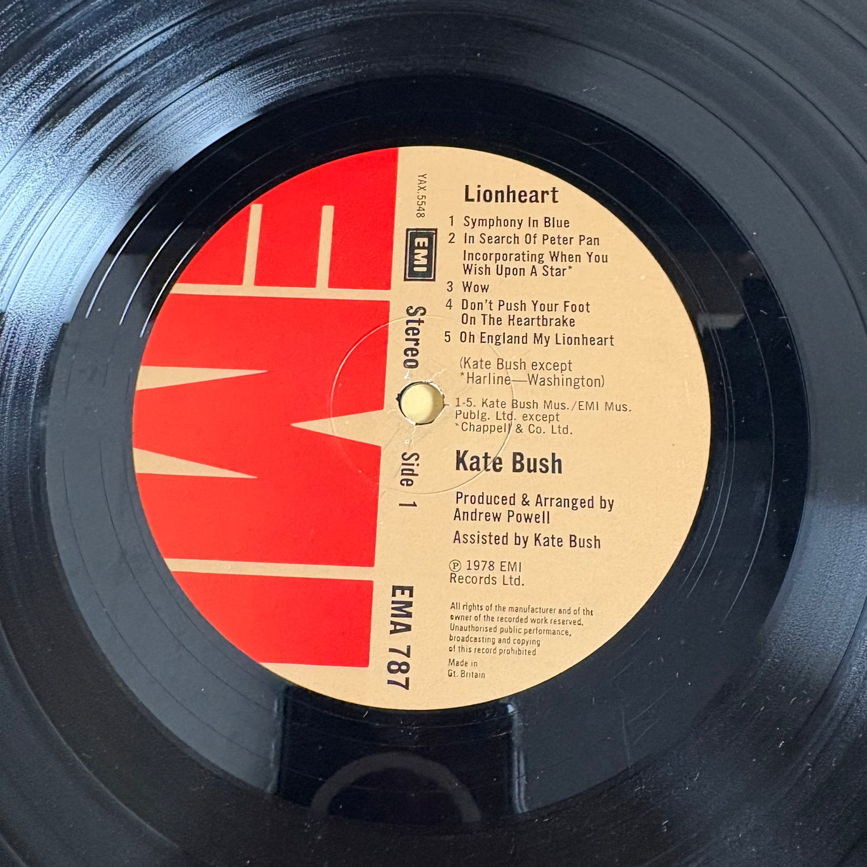 Kate Bush - Lionheart - VINYL