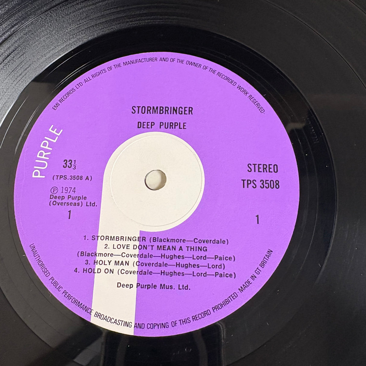 Deep Purple - Stormringer - VINYL