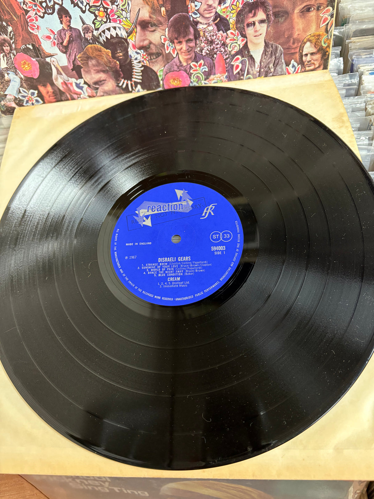 Cream - Disrali Gears - VINYL