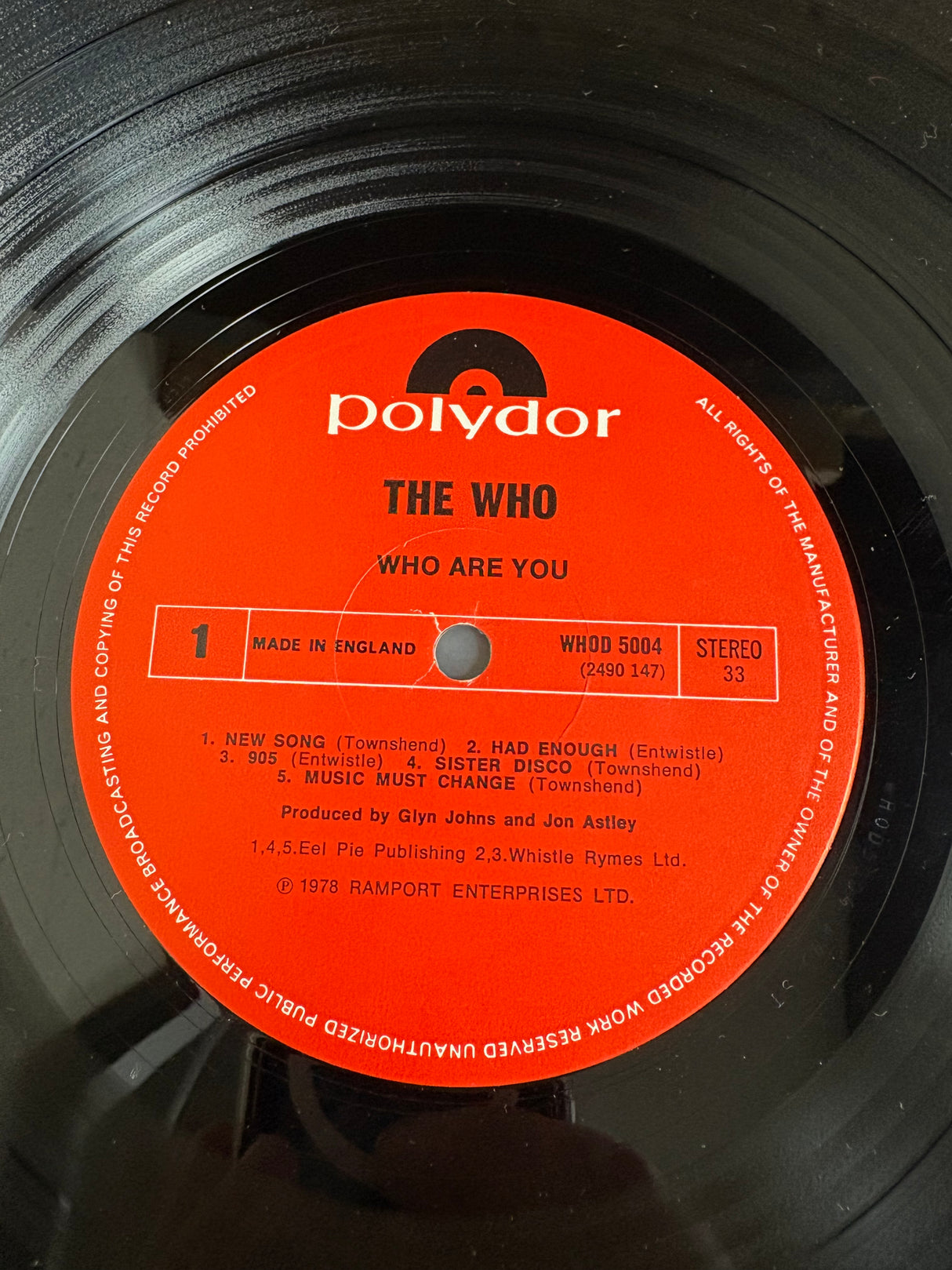 The Who - Who Are You?- VINYL