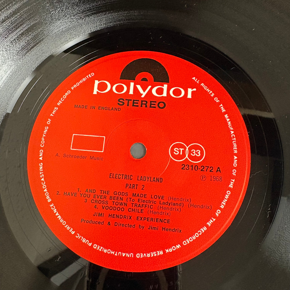 The Jimi Hendrix Experience - Electric Ladyland - Vinyl