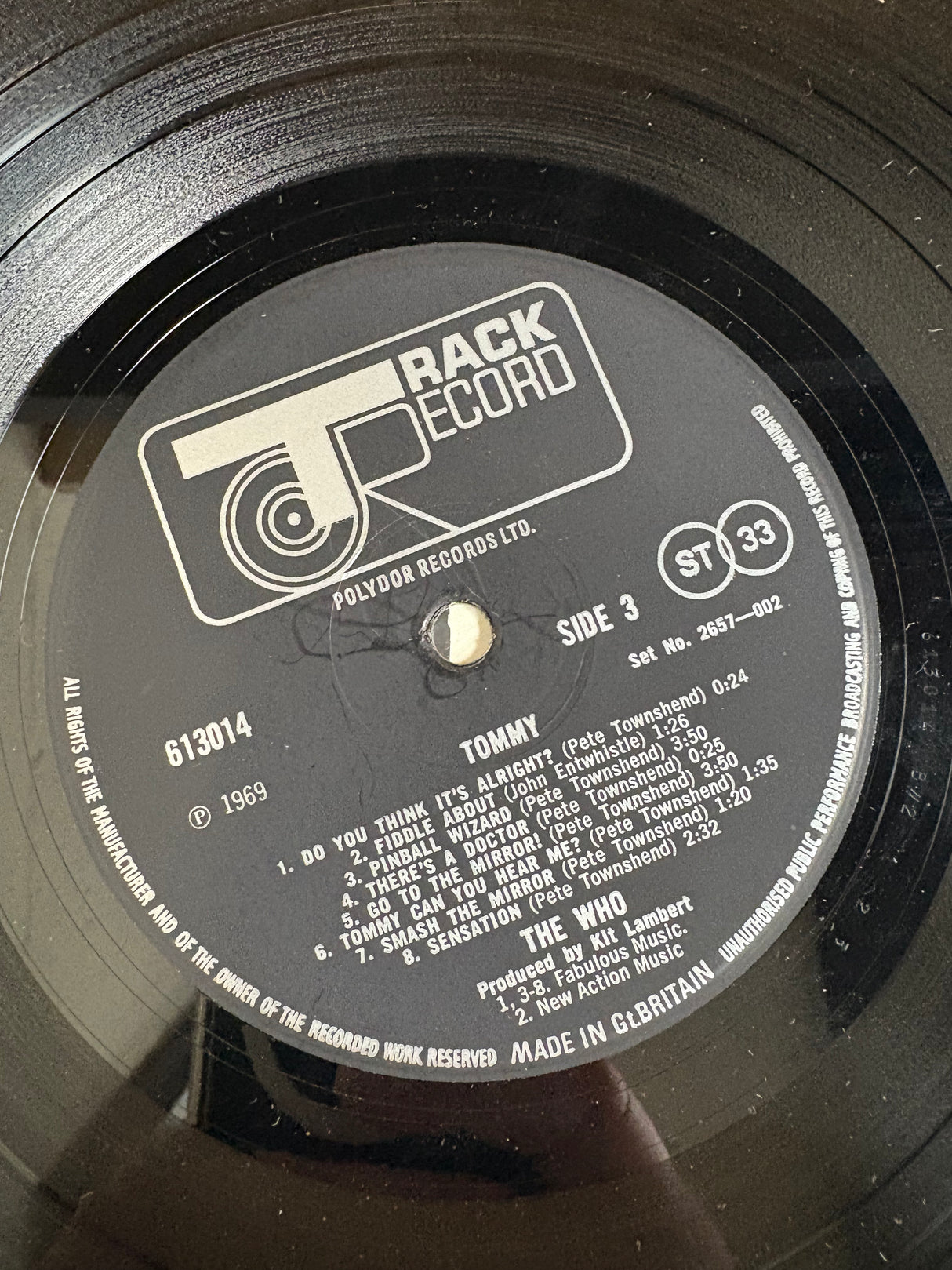 The Who - Tommy - Vinyl