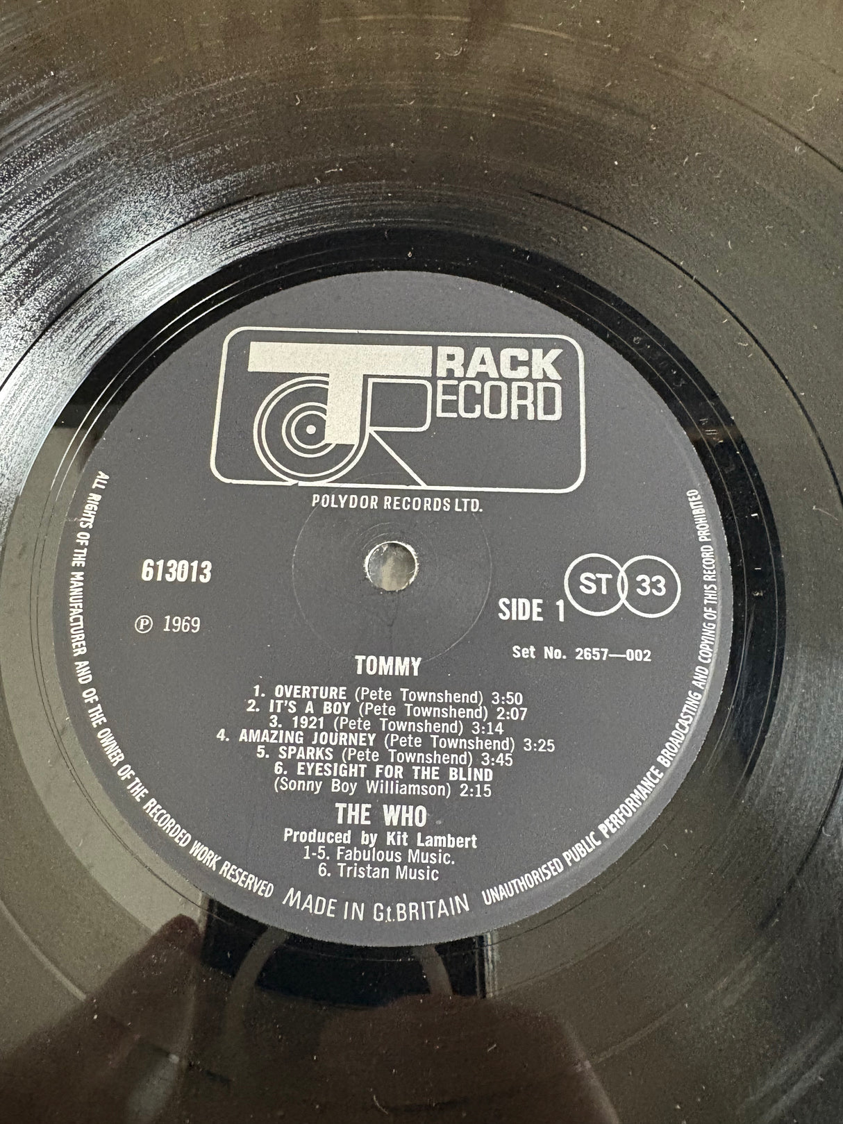 The Who - Tommy - Vinyl