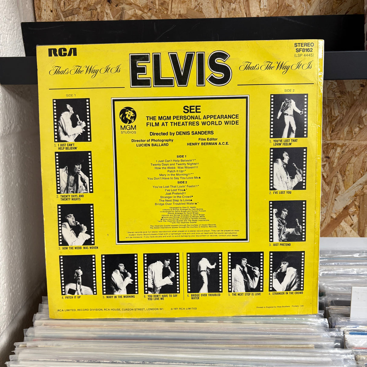 Elvis Presley - Thats the Way it Is - VINYL