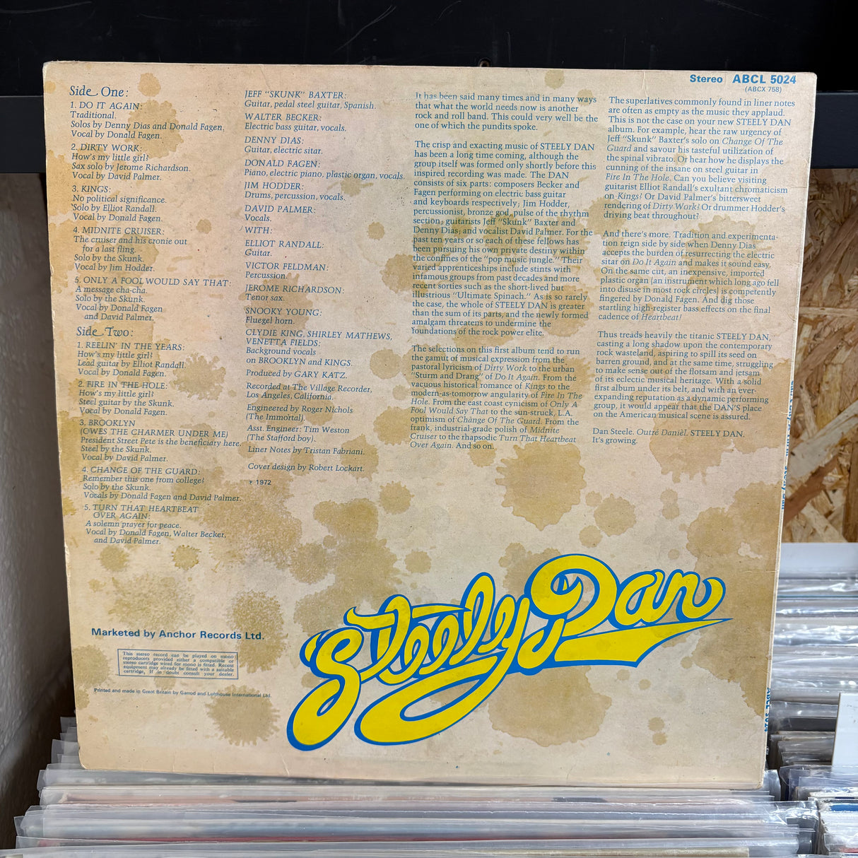 Steely Dan - Can't Buy a Thrill - VINYL