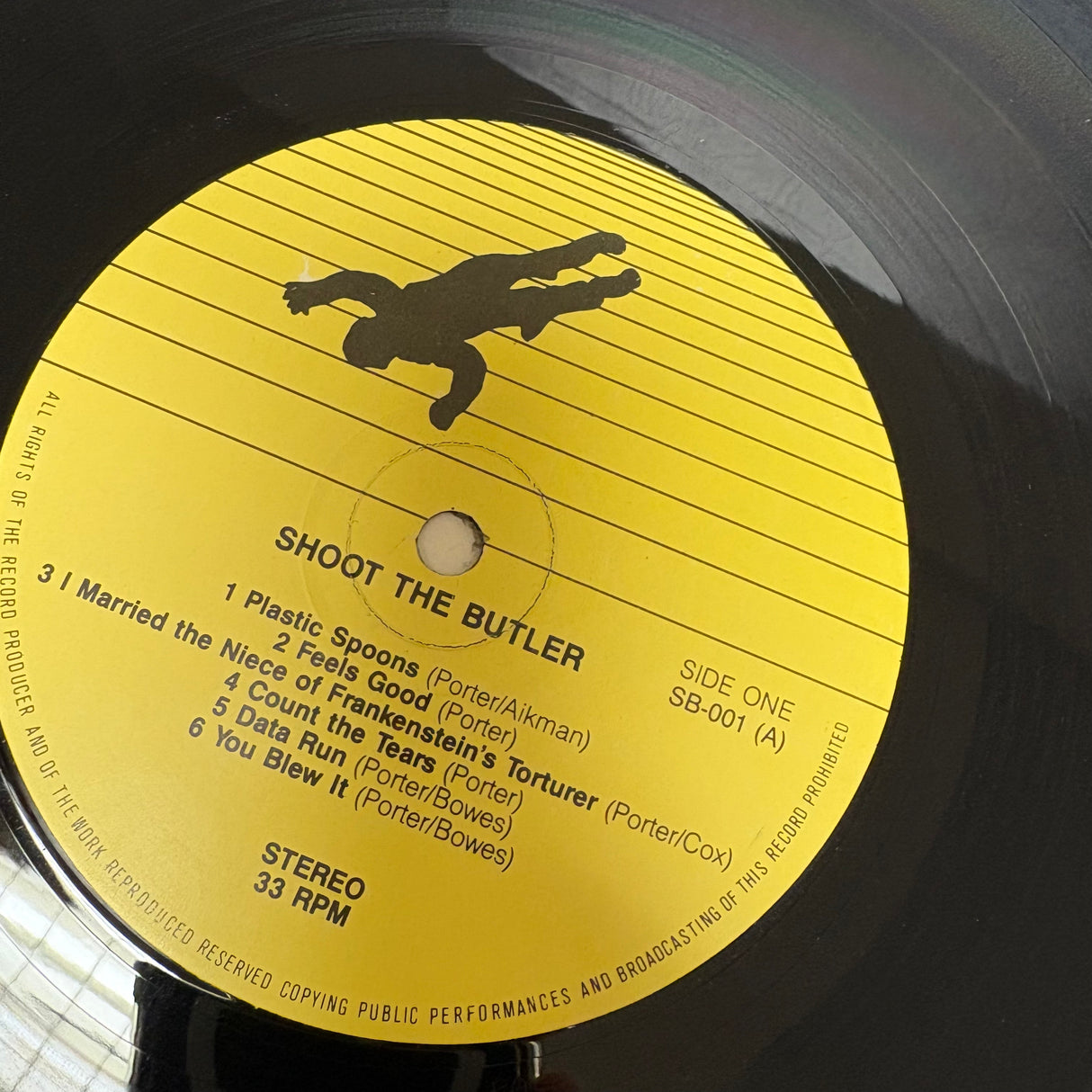 Shoot The Butler - Self Titled - VINYL