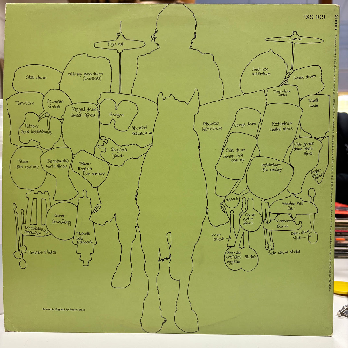 The Pete York Percussion Band - Self Titled - VINYL