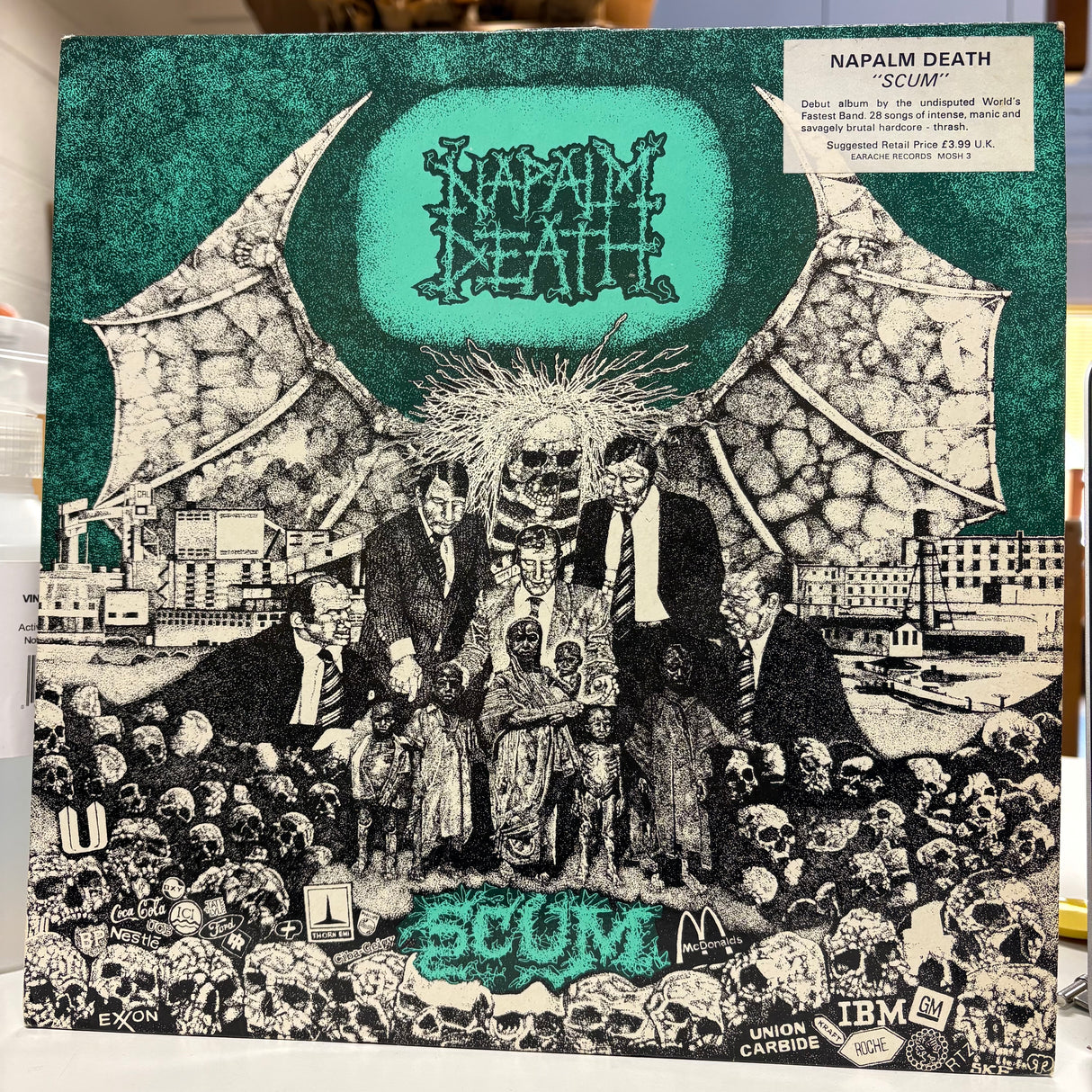 Napalm Death - Scum - VINYL