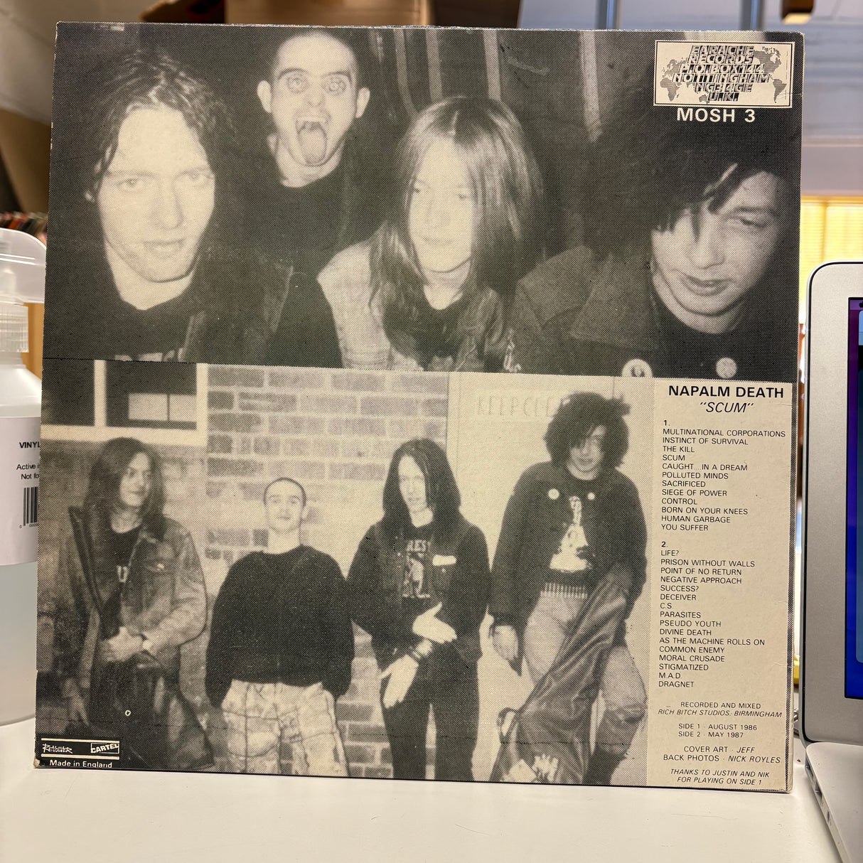 Napalm Death - Scum - VINYL