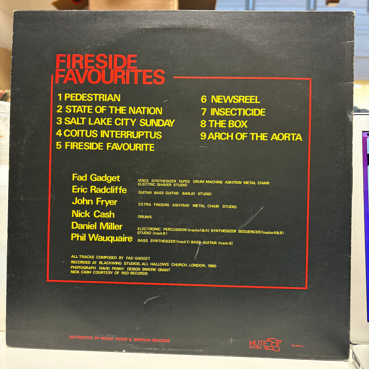 Fad Gadget - Fireside Favourites - VINYL