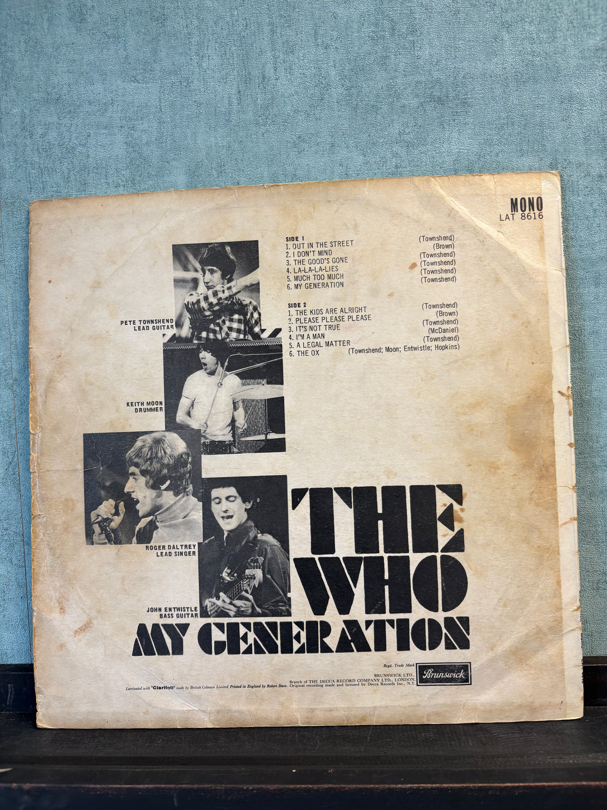 The Who - My Generation Vinyl