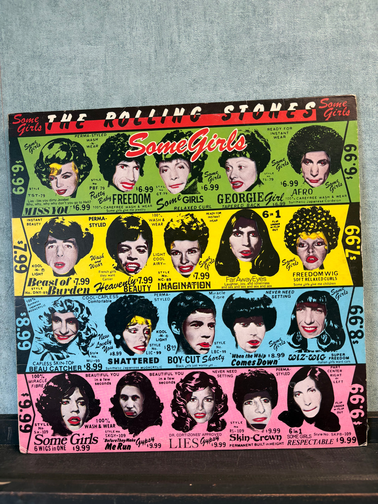 The Rolling Stones - Some Girls Uncensored Sleeve Vinyl