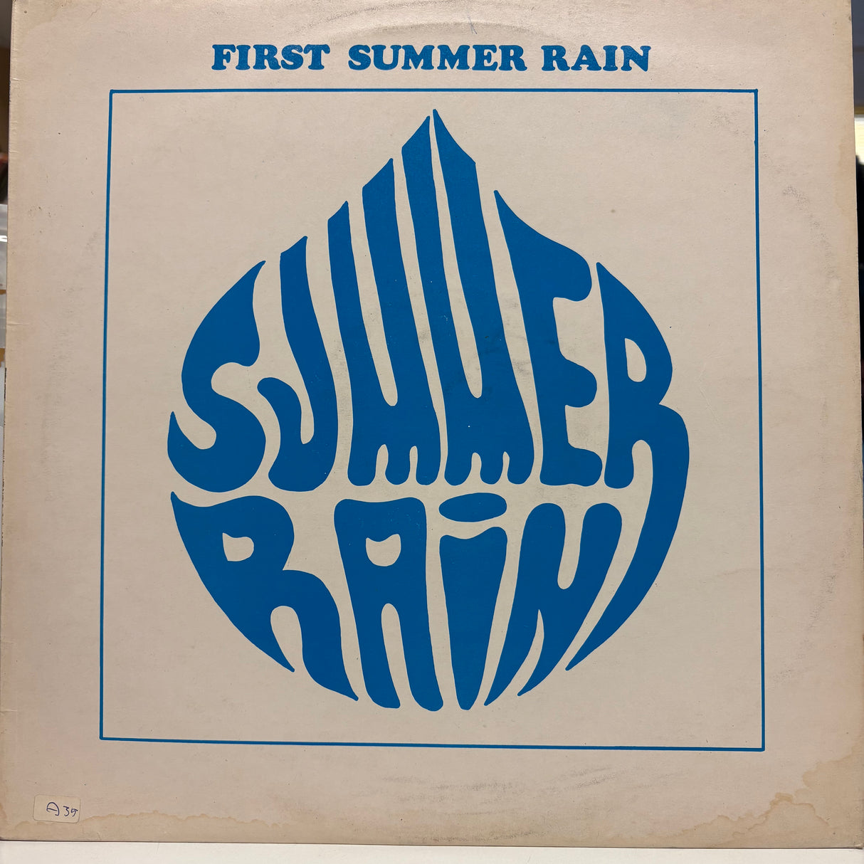 Summer Rain - First - VINYL