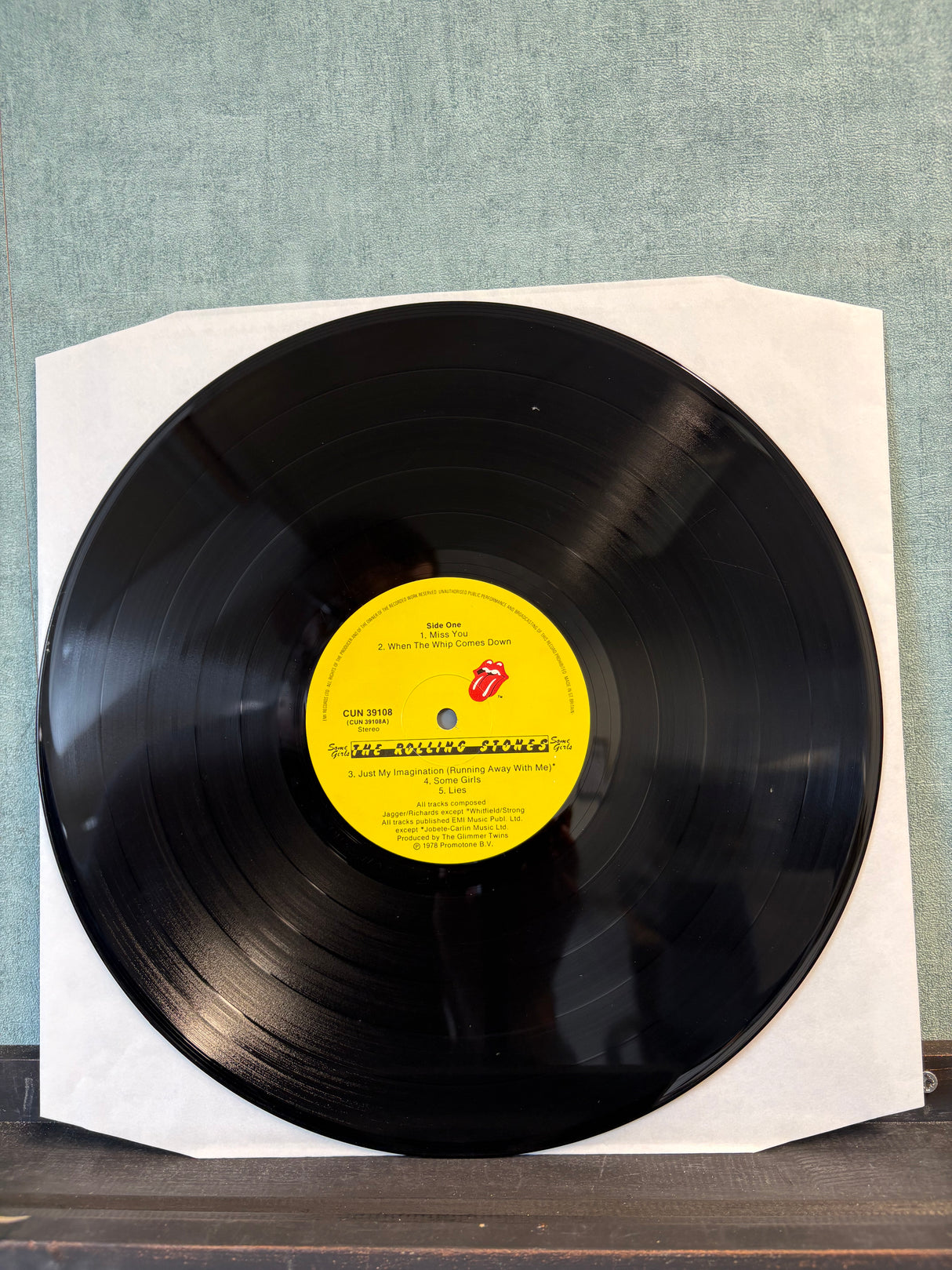 The Rolling Stones - Some Girls Uncensored Sleeve Vinyl