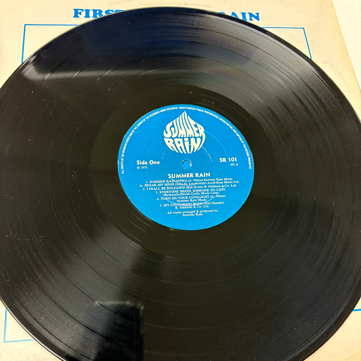 Summer Rain - First - VINYL