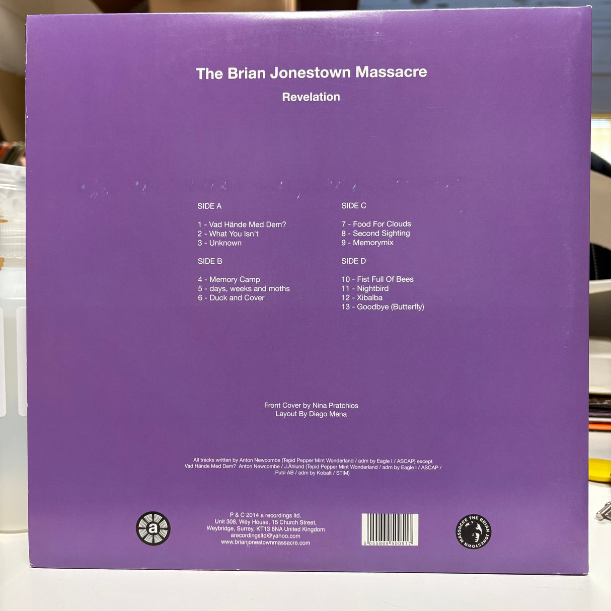 Brian Jonestown Massacre - Revelation - Blue - VINYL