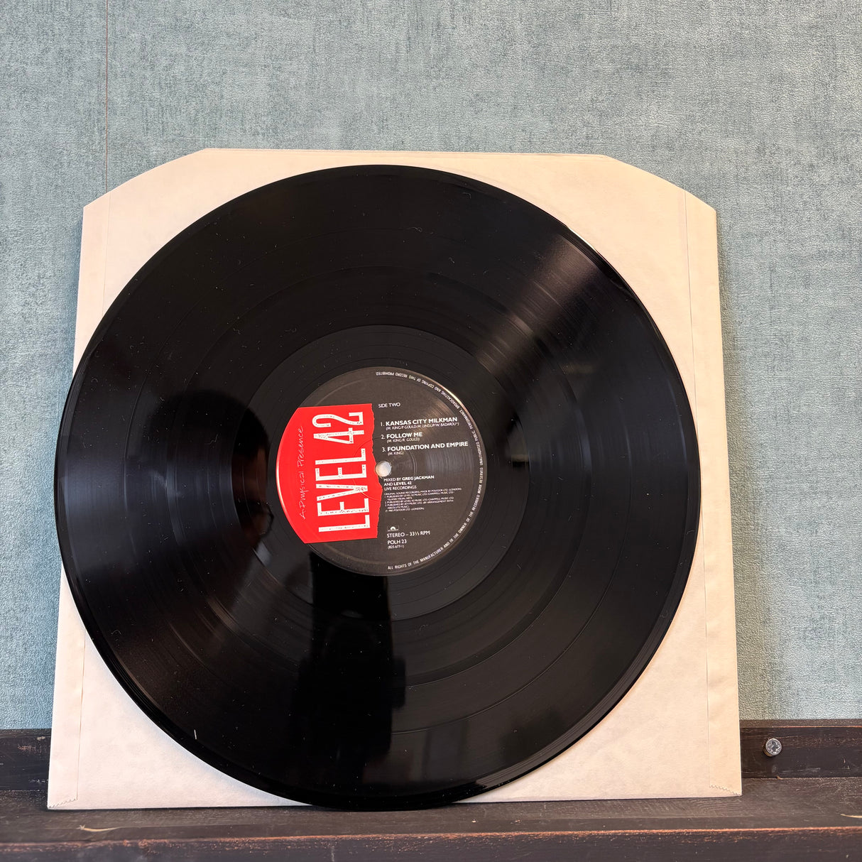 Level 42 - A Physical Presence Vinyl